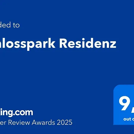Lejlighed Schlosspark Residenz *